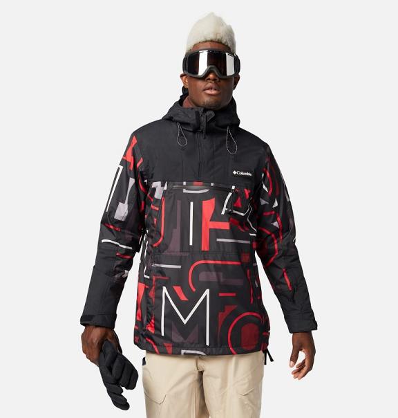 Columbia Park Run Ski Jacket Men Black USA (US465938)